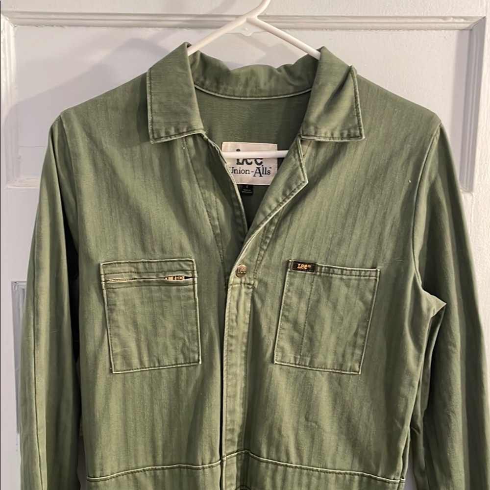 Lee Green Utility Jumpsuit